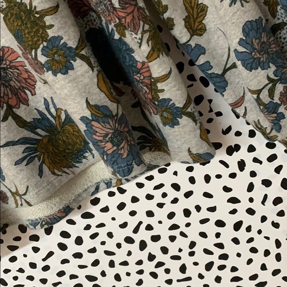 Anthro Dolan Tagawa Floral Sweatshirt - Picture 4 of 5